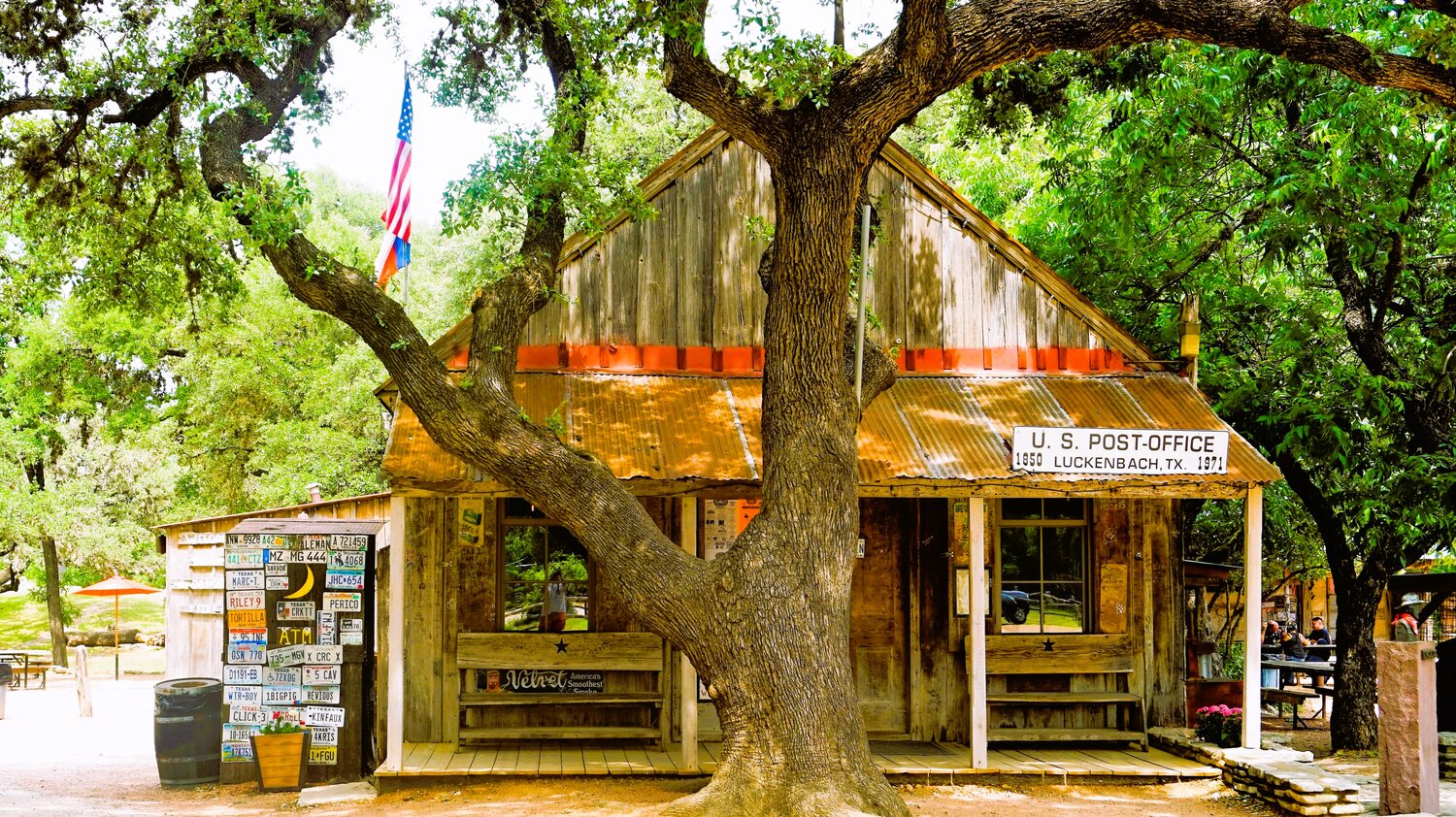 US Post Office Luckenbach | © Constanze Schwarz